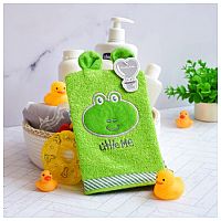 لیف حمام سبز قورباغه (10111)